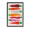Stupell Industries Garden Vegetable Carrots Floating Frame, design by Aribombari